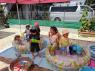 バシャバシャ水遊び